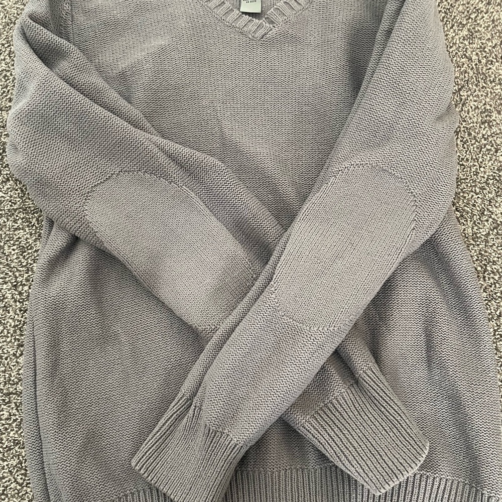 Lucky Brand Men’s Gray Knit Sweater